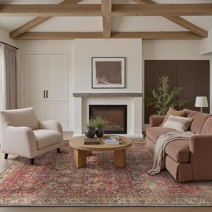 9X12 Area Rugs Machine Washable Rugs - Image 3