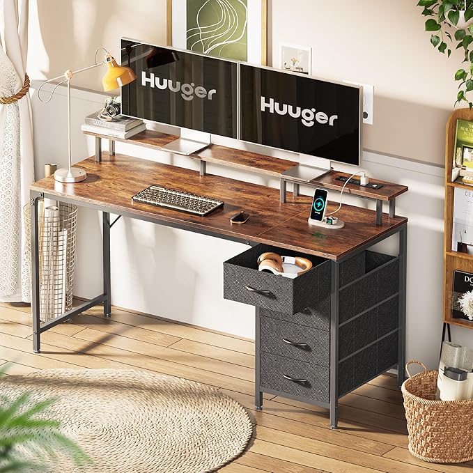 Huuger 55 Inch Computer Desk - Image 8