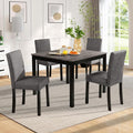 KEIKI 5-Piece Standard Height Dining Table Set by Unknown