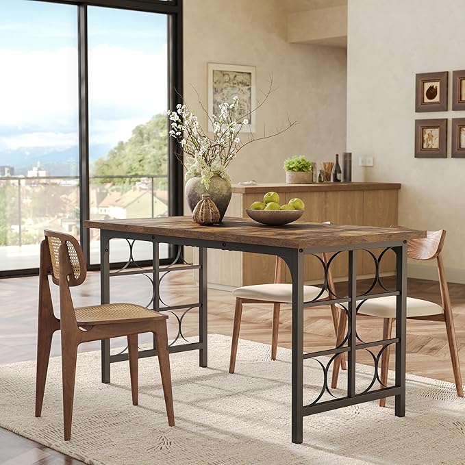 LITTLE TREE Farmhouse Dining Table - Image 9