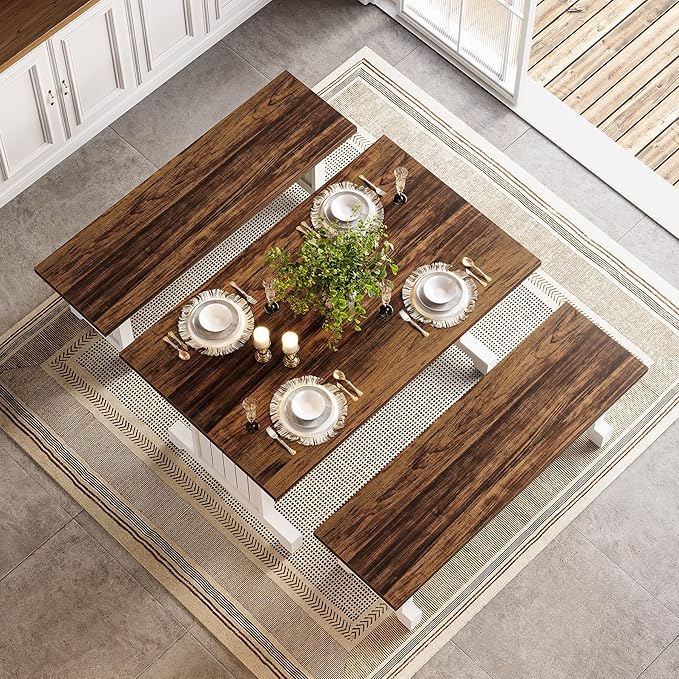 LITTLE TREE Dining Table Set for 4 - Image 3