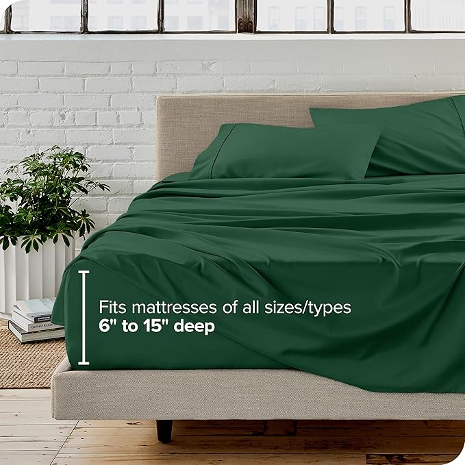 Bare Home Full XL Sheet Set - Image 5