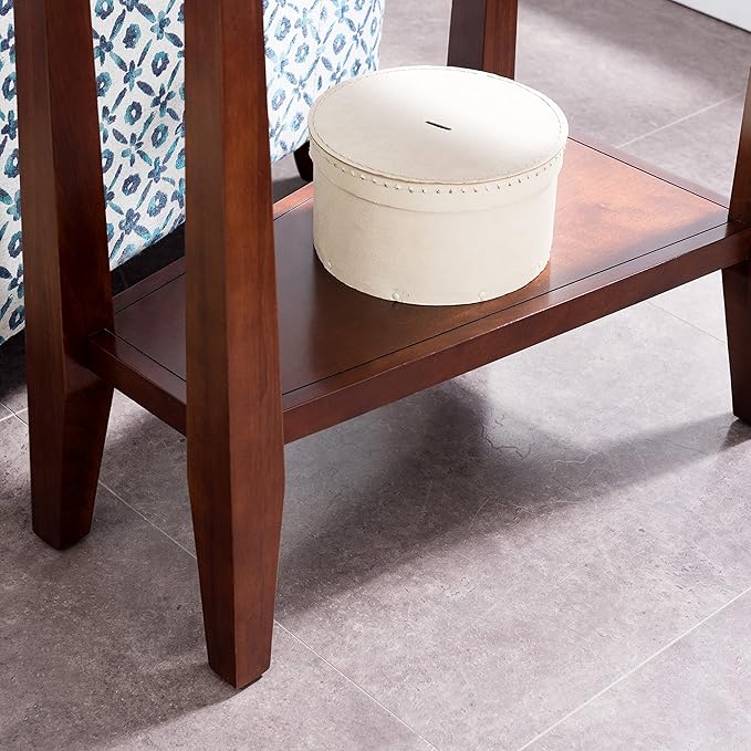Delton 24 in. Solid Wood Recliner Wedge Side End Side Table - Image 9