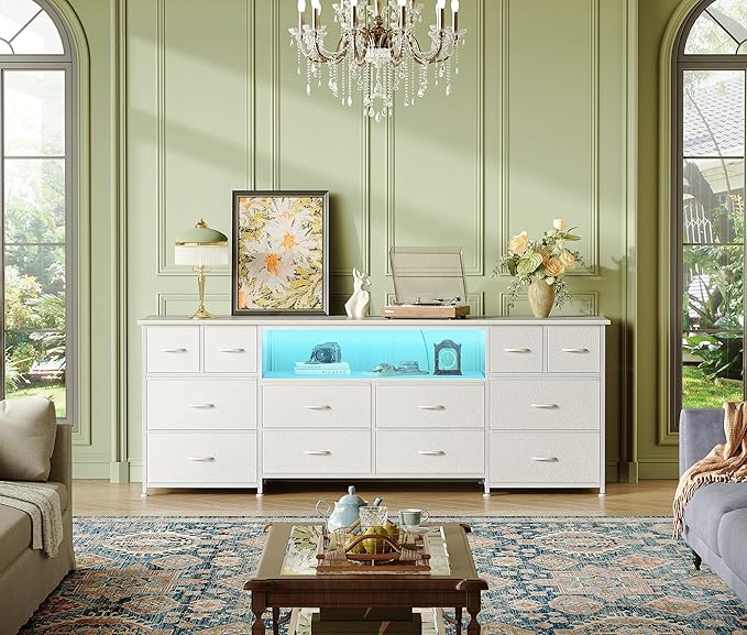 Huuger 63 Inch Dresser TV Stand - Image 2