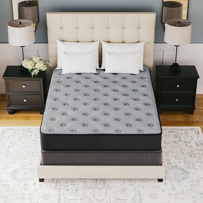 Signature Design by Ashley King Size Comfort Plus 10 Inch Hybrid Mattress - Image 4