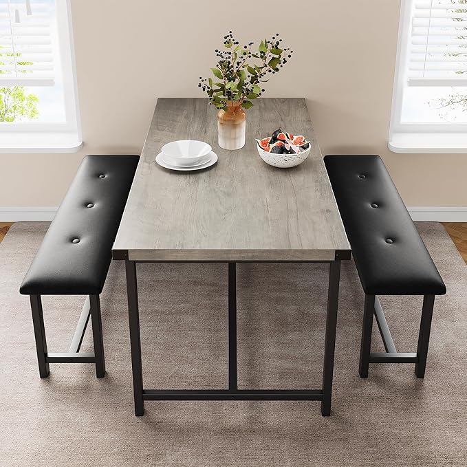 Dining Table Set for 4, Kitchen Table - Image 2