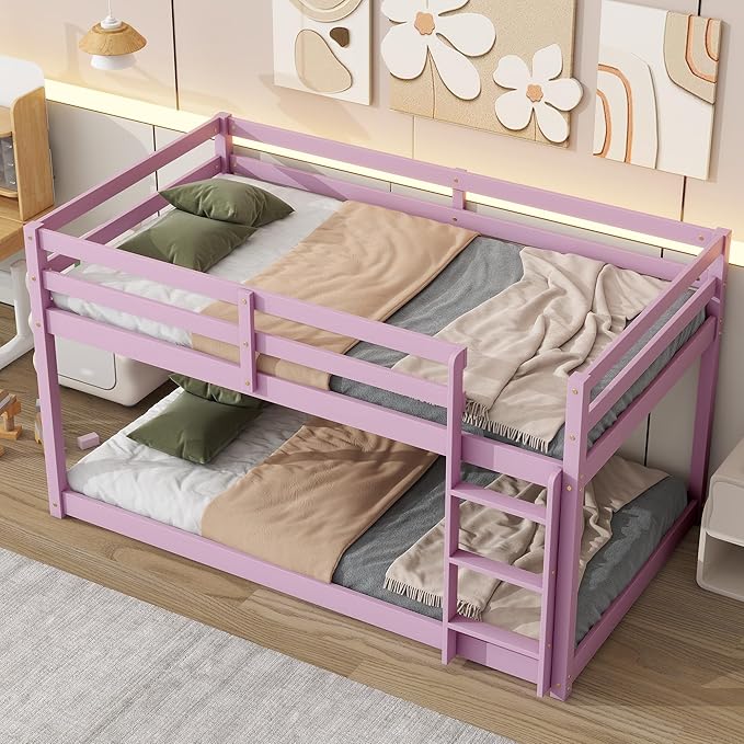 Ball & Cast Bunk Bed Twin Over Twin, Floor Bunk Bed - Image 3