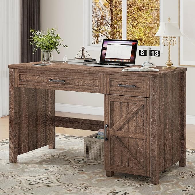 Farmhouse 47" Executive Desk, Computer Desk - Image 6