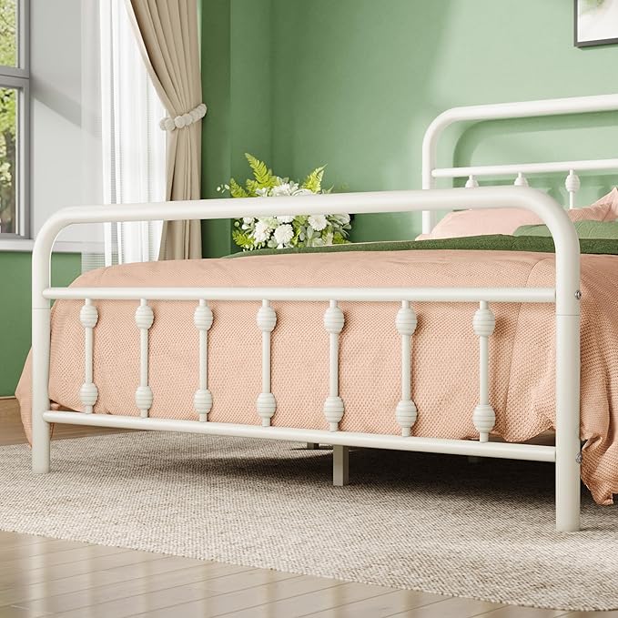 Allewie 14 Inches Queen Size Metal Platform Bed Frame - Image 5