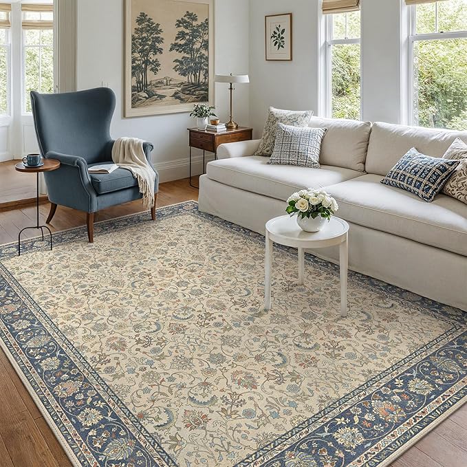 8X10 Area Rugs Machine Washable Rugs - Image 2