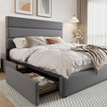 Allewie Modern Queen Size Platform Bed Frame by Allewie