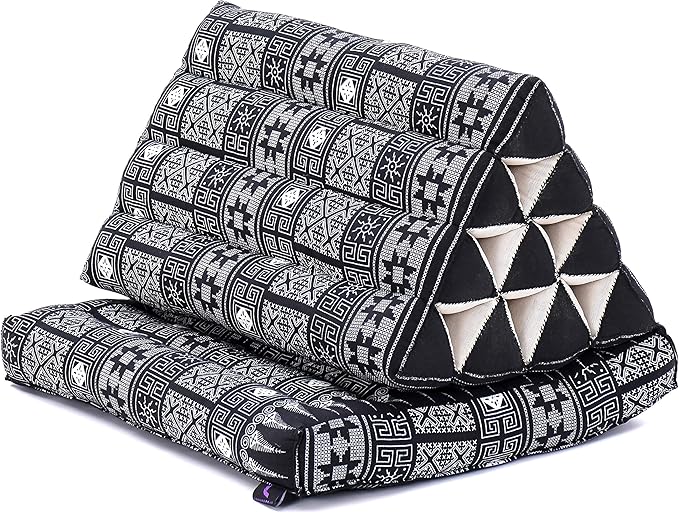 Leewadee 1-Fold Mat with Triangle Cushion – Comfortable TV Pillow, Foldable - Image 9