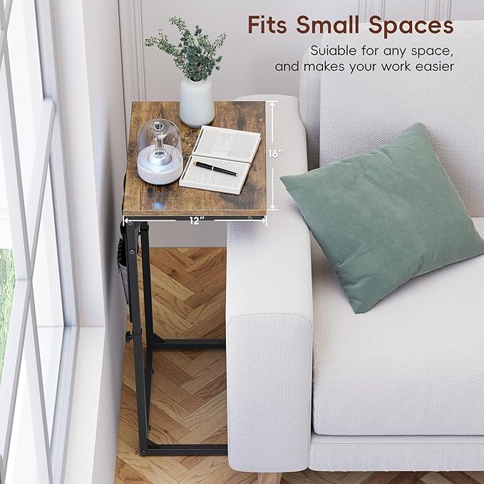 Vagusicc C Shaped End Table - Image 4