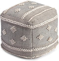 Anji Mountain 100% Handmade & Handcrafted Comfortable Home Décor Pouf Ottoman by AnjiMountain