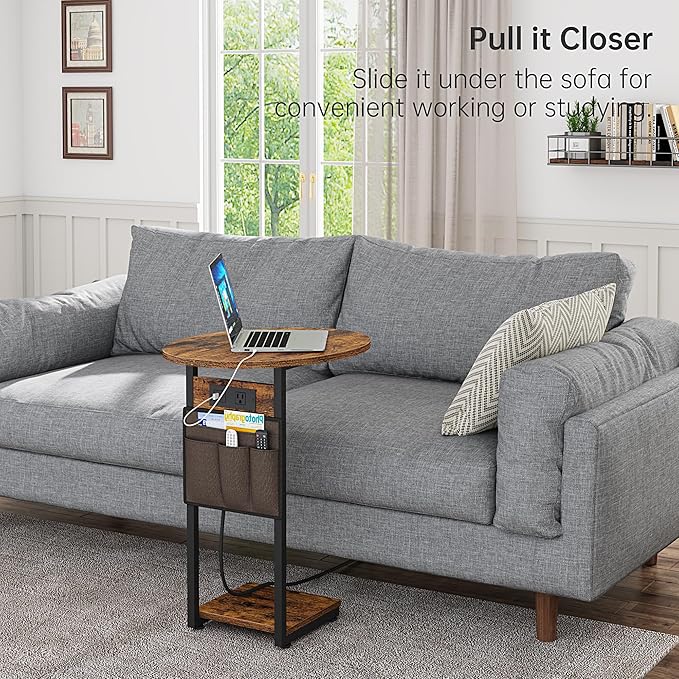 Vagusicc C Shaped End Table - Image 9