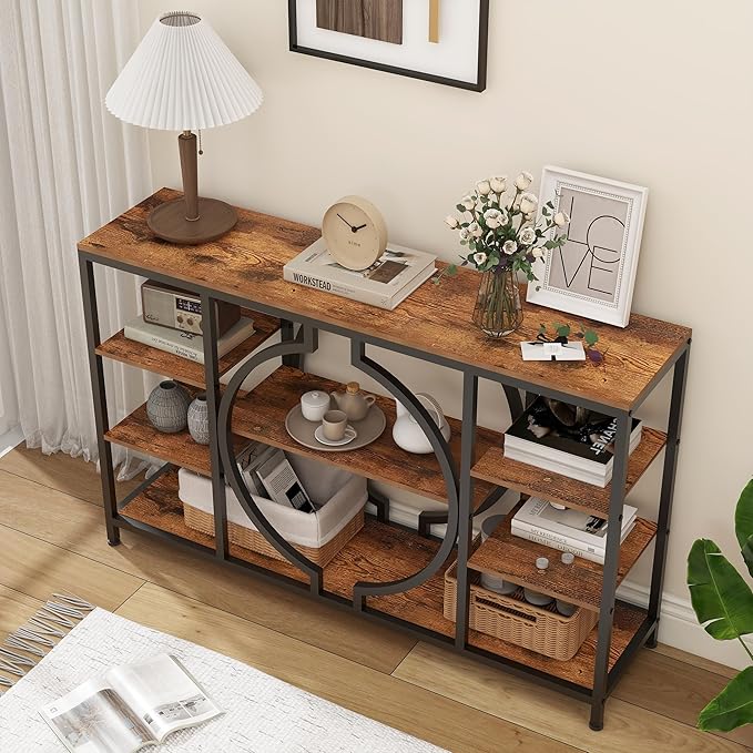 GiftGo 47" Industrial Console Tables - Image 3