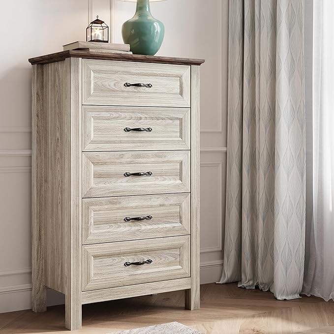 LINSY HOME Tall Dresser for Bedroom - Image 6