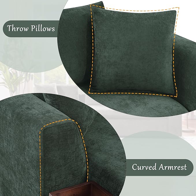 Merax 93.7" L-Shaped Sectional Sofa - Image 6