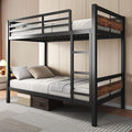 Feonase Metal Bunk Bed Twin Over Twin by FEONASE