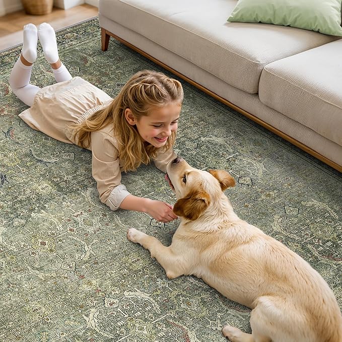 6X9 Area Rugs Machine Washable Rugs - Image 5