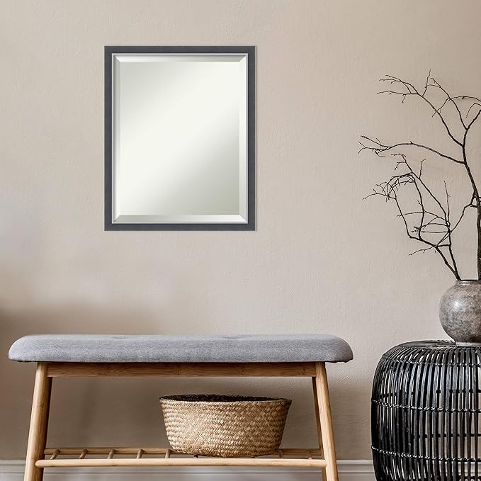 Amanti Art Black Bathroom Mirror - Image 6
