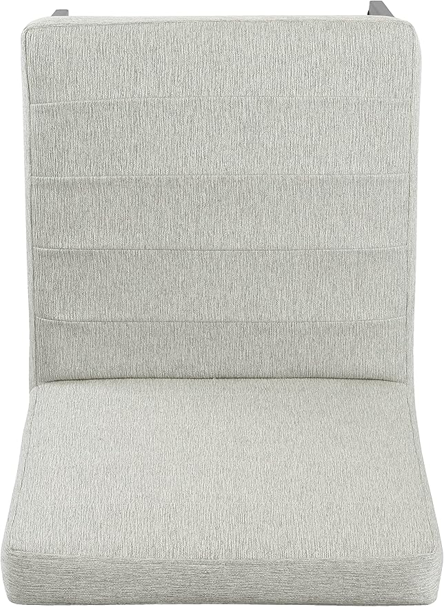 HomePop Channeled Metal Dining Chair - Image 5