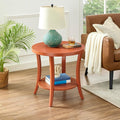 Roundhill Furniture Perth Contemporary Round End Table by RoundhillFurniture