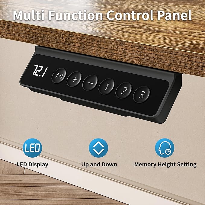 BIZUM 40x24 Inch Electric Standing Desk - Image 6