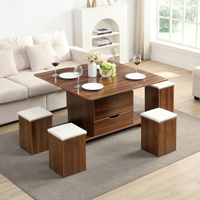 Merax Multi-Functional Lift-Top Coffee Table - Image 3