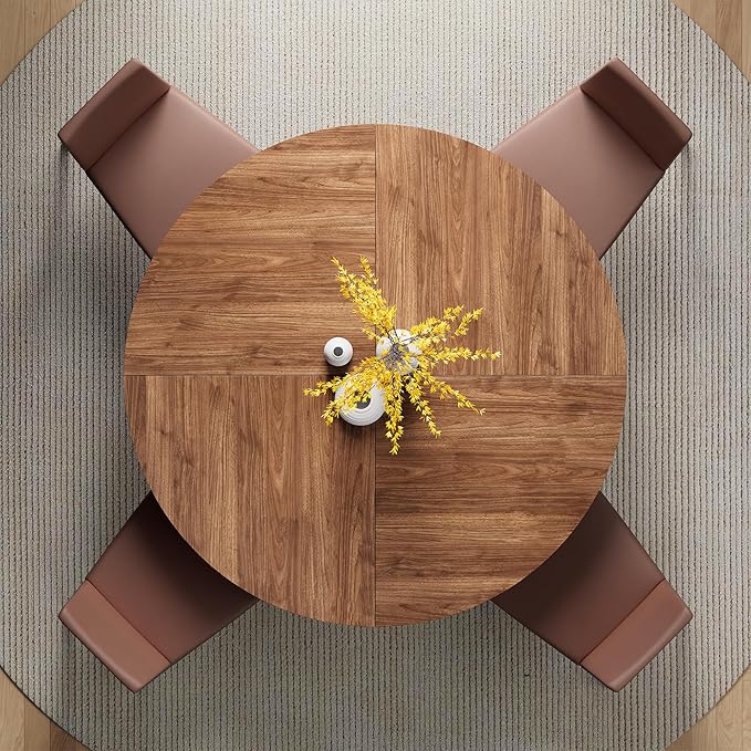 IRONCK 47.2" Round Dining Table - Image 7