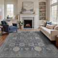 8X10 Area Rugs Machine Washable Rugs by BESBLEE