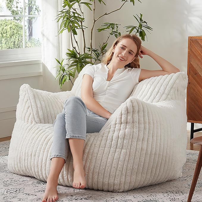 Giant Bean Bag Chairs for Adults by Ebenchico