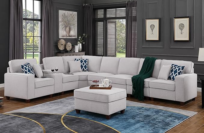 Leio Sectional Modular Sofa by DevionFurniture