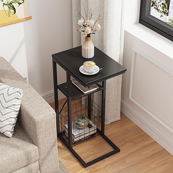 Vagusicc C Shaped End Table - Image 8