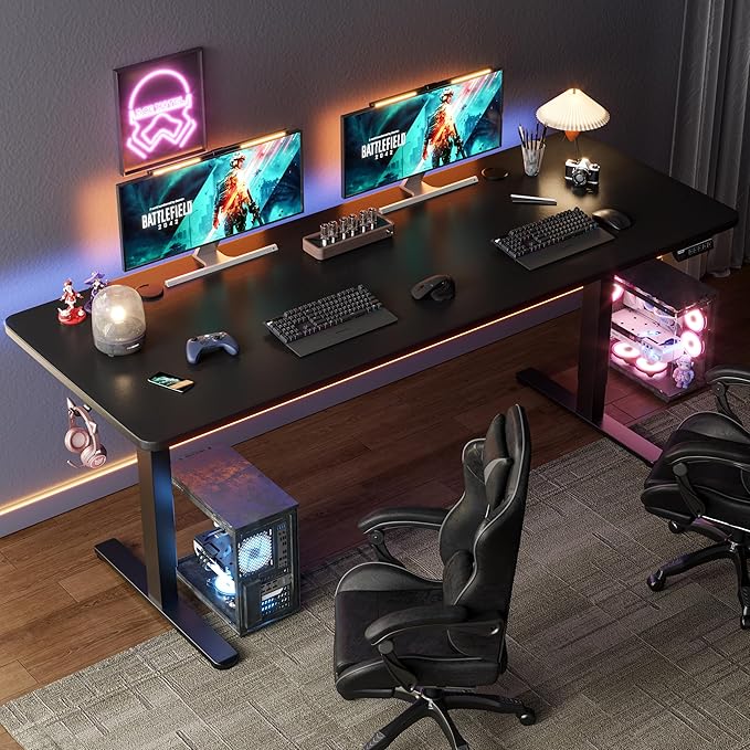 Monomi Electric Standing Desk, 79 x 31.5 inches Height Adjustable, Ergonomic - Image 2