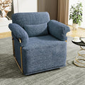 KEIKI Modern Comfy Swivel Accent Reading Chair by Unknown