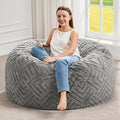 Hobestluk Bean Bag Chairs Adults Beanbag Chair by YourHomeDeservesMore