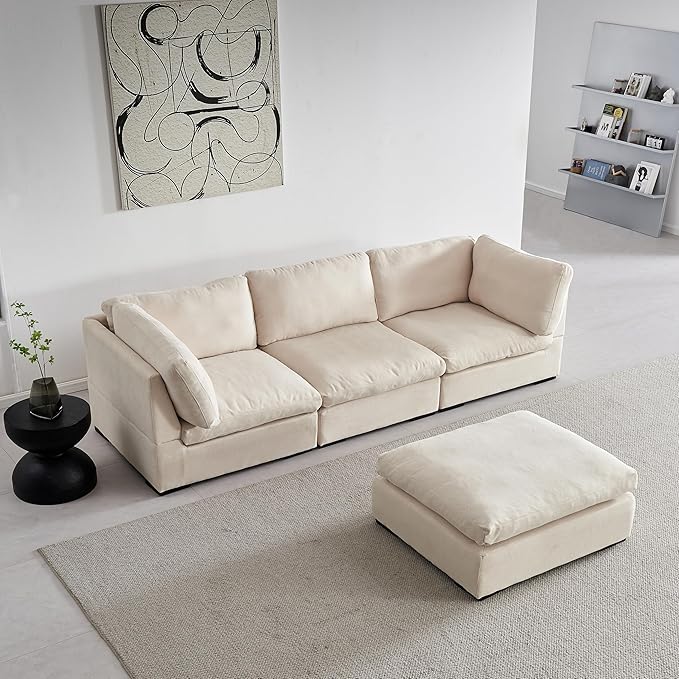 Modern L-Shaped Sectional Sofa - Image 4