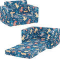 Ulax furniture Kids Sofa Couch, Children Flip-Out Chair 2-in-1 Toddler Chairs by UlaxFurniture