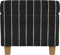 HomePop Home Decor |K7342-F2372 | Classic Square Storage Ottoman by HomePop