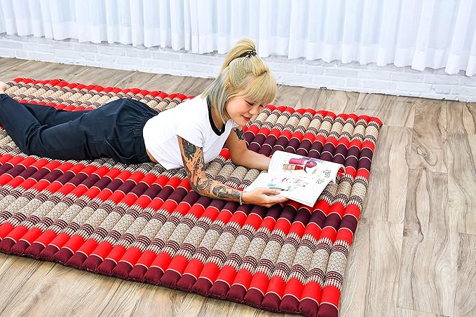 Leewadee - Foldable Floor Mattress - Japanese Roll Up Futon -Trifold Tatami - Image 5