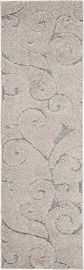 SAFAVIEH Florida Shag Collection Runner Rug - Image 2