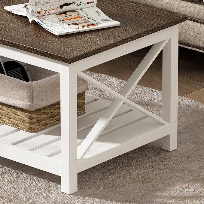 ChooChoo Coffee Table, Rustic Farmhouse Table - Image 5