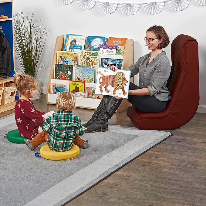 Factory Direct Partners Soft Tufted Floor Rocker - Image 2