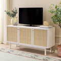 SAFAVIEH Aino TV Stand for up to 60" Flatscreen – Bleached White by SAFAVIEH