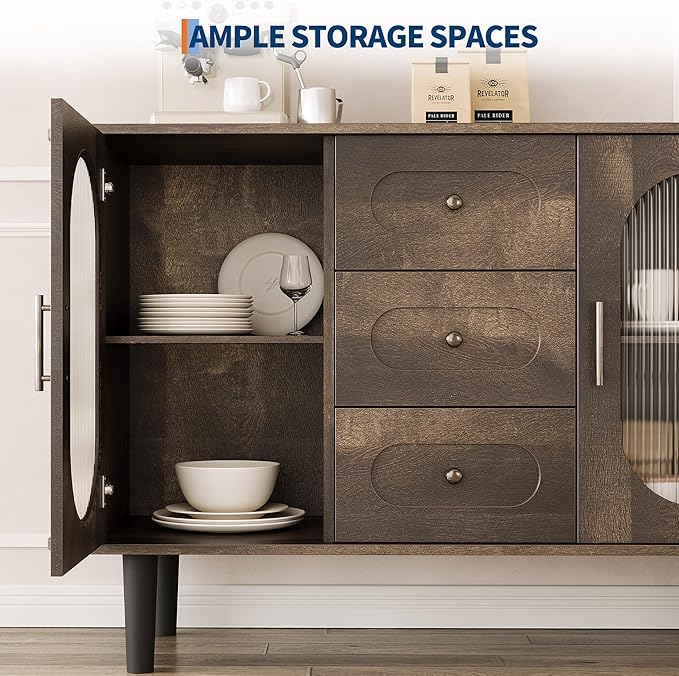GarveeHome 47.2" Sideboard Buffet Cabinet - Image 6