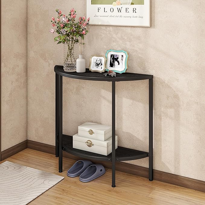 Console Table 2 Tier Narrow Entryway Table - Image 5