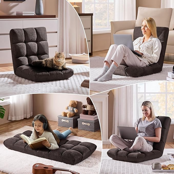 Yaheetech Floor Folding Chair - Image 5