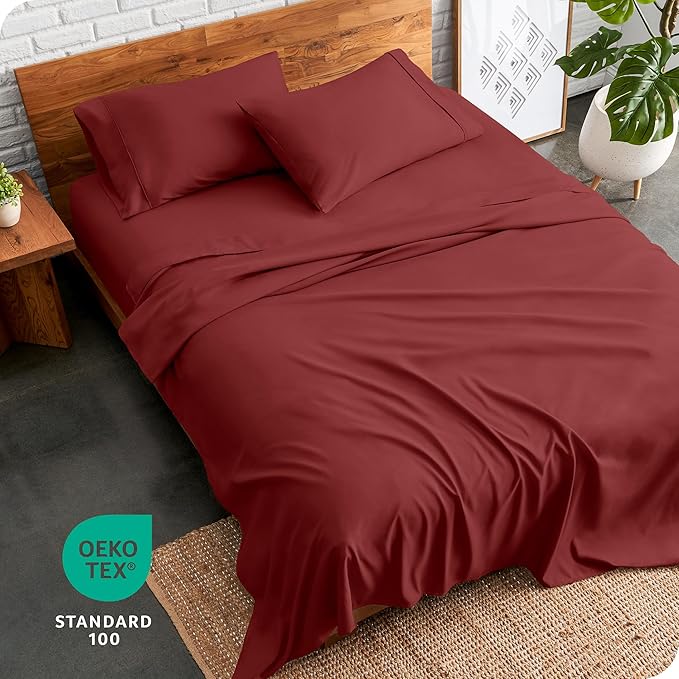 Bare Home Split Head Flex King Sheet Set - Image 8