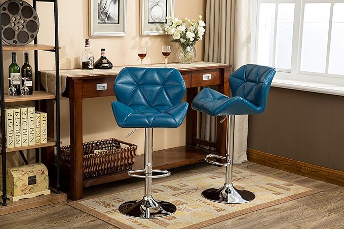 Roundhill Furniture Glasgow Contemporary Tufted Adjustable Height Hydraulic - Image 5